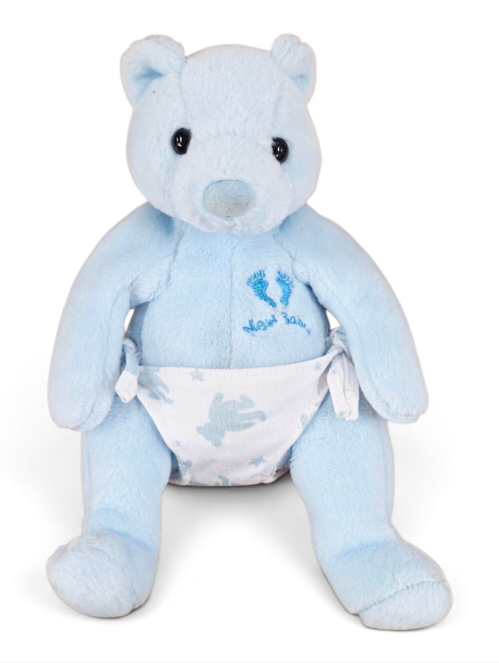 Ty Beanie Baby "It's a Boy" Blue Teddy Bear Plush with Diaper Retired